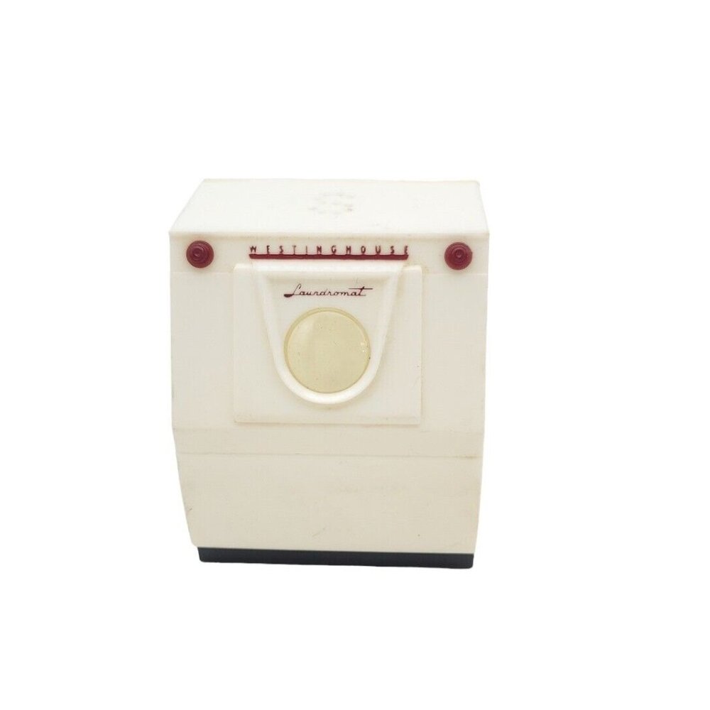 Vintage IDEAL MODELS‎ Westinghouse Washer Dryer Salt Shaker Laundromat
